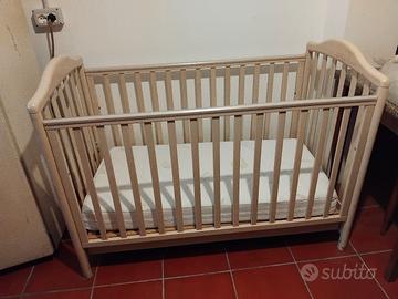 lettino Pali con materasso 