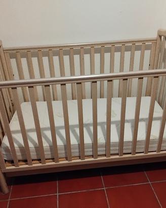 lettino Pali con materasso 