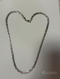 Collana in argento
