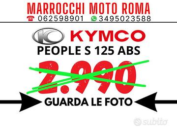 Kymco People S 125 ABS parabrezza-bauletto - 2024