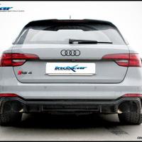 Audi RS4 Avant 2.9 450cv 2018> Scarico Inox