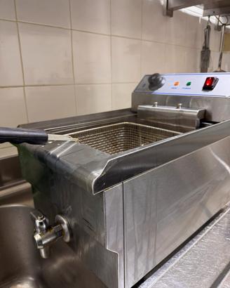 Friggitrice elettrica da banco