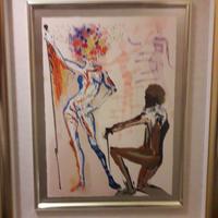 Serigrafia  Salvador Dalì:  Il Creatore di Moda