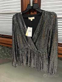 Maglia con paillettes Michael Kors