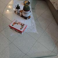 Tavolino in cristallo