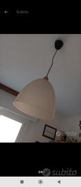 Lampadario in Vetro Satinato Design con finitura i