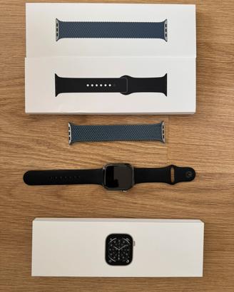 Apple watch 11 46mm titanium cellular + 2 cinturin