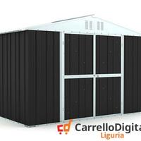 Box giardino lamiera zincata 327x155 nero