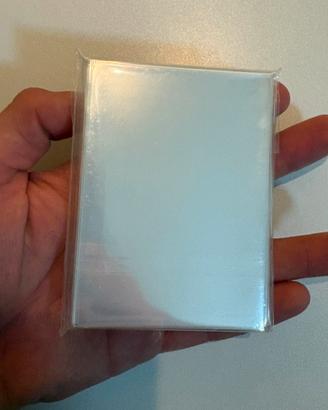 1 Sleeve trasparenti morbide standard 66x91mm tcg