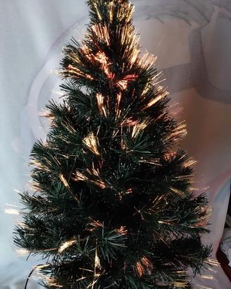 Albero di natale a fibre ottiche