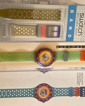 Swatch Scuba 200 Automatic Hyppocampus + cinturino
