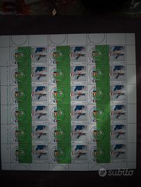 FOGLIO INTERO FRANCOBOLLI