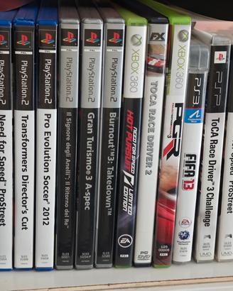 Videogiochi PC, XBOX360, PS2,PSP,PS3,PS4