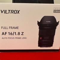 Viltrox 16mm f/1.8 Z-Mount