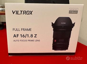 Viltrox 16mm f/1.8 Z-Mount