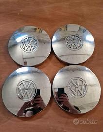 Set 4 coppette cromate Wolkswagen maggiolino/golf