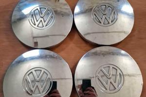 Set 4 coppette cromate Wolkswagen maggiolino/golf