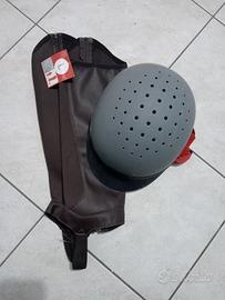 cap e ghette equitazione 