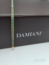 TENNIS DAMIANI ORO SMERALDI 3,29 CARATI