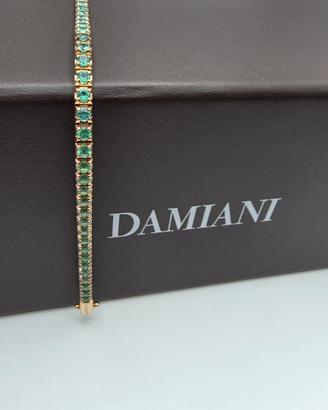 TENNIS DAMIANI ORO SMERALDI 3,29 CARATI
