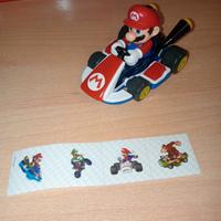 macchina Mario kart+ adesivi 