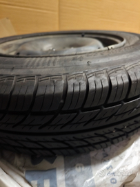 Gomme invernali con cerchione 155/80 R13