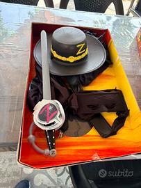 Costume carnevale Zorro