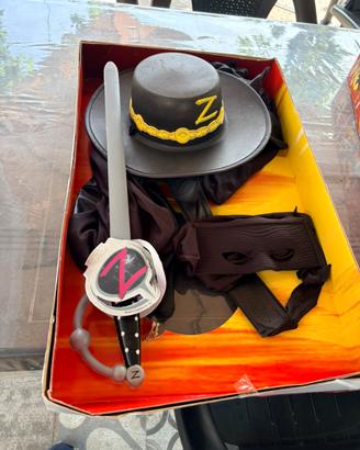 Costume carnevale Zorro