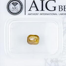 Diamante nat. 0.79 ct sigillato e certificato AIG