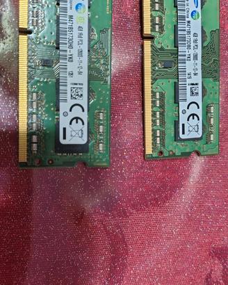 RAM Sodimm DDR3L 1600Mhz (2x4gb)  8gb totali