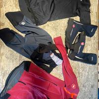 Abbigliamento vario da ciclismo usato poco