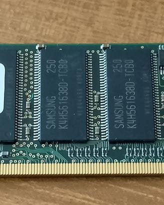 ram sodimm ddr1 256mb samsung pc2100 m470l3224dt0