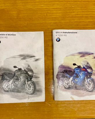 BMW K1200RS libretto tecnico