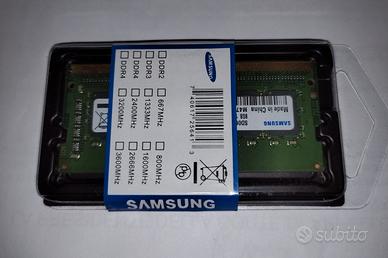 Ram  8 GB DDR4 Sodimm 2666 MHz Samsung laptop 