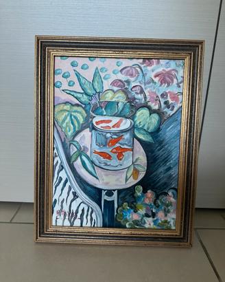 Quadro falso d’autore "I pesci rossi" Matisse
