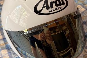 ARAI RX-7V EVO CASCO IN FIBRA XL BIANCO LUCIDO
