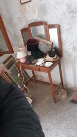 mobile toeletta anni 20 con sgabello 