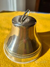 Campana bimbo in argento con carillon