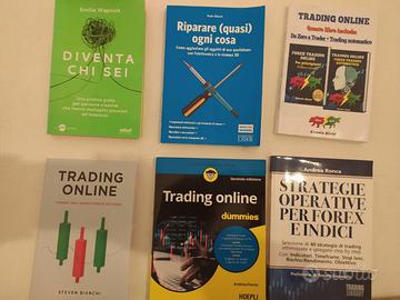 Lotto 24 Libri: Trading, Scacchi, Romanzi e Saggi