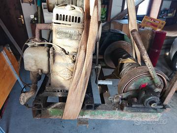 Verricello d'epoca Motore Condor Guidetti A3/S