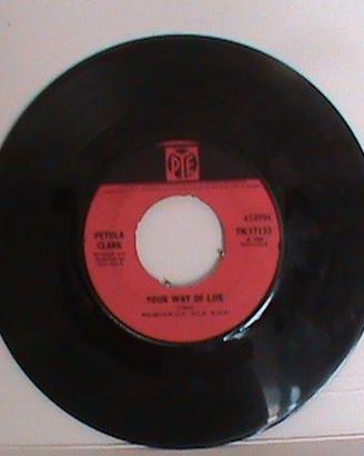 PETULA CLARK  VINILE 45 G. PYE -USATO-ANN.1966