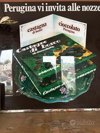 Perugina Insegna luminosa vintage