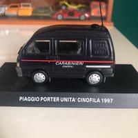 Modellino piaggio porter unita cinofila 1997