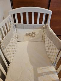 Lettino Prenatal con materasso e paracolpi – Otti