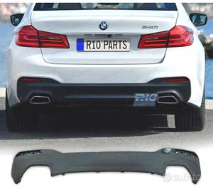 DIFFUSORE POSTERIORE BMW G30 G31 LOOK M 2 USCITE