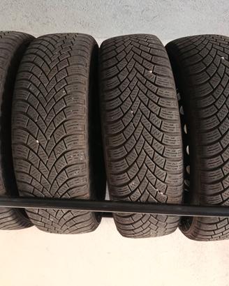 4 Cerchi + pneumatici invernali 185/65 r15