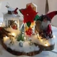 Centro tavola natalizio