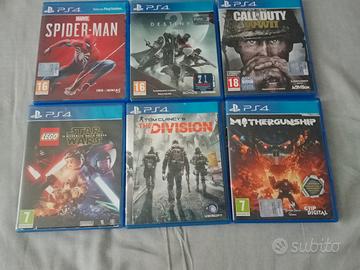  6 giochi PS4 