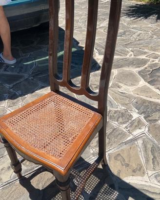 Sedia antica fine ottocento