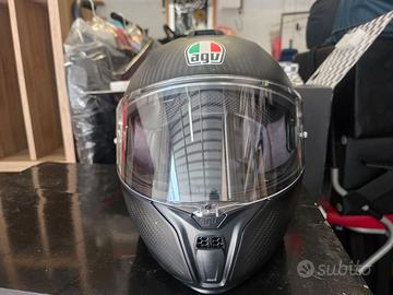 casco AGV Sportmodular matt carbon taglia M